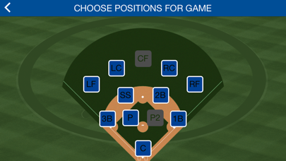 Screenshot di Play Ball Lineup - Youth Baseball and Softball Lineup Maker