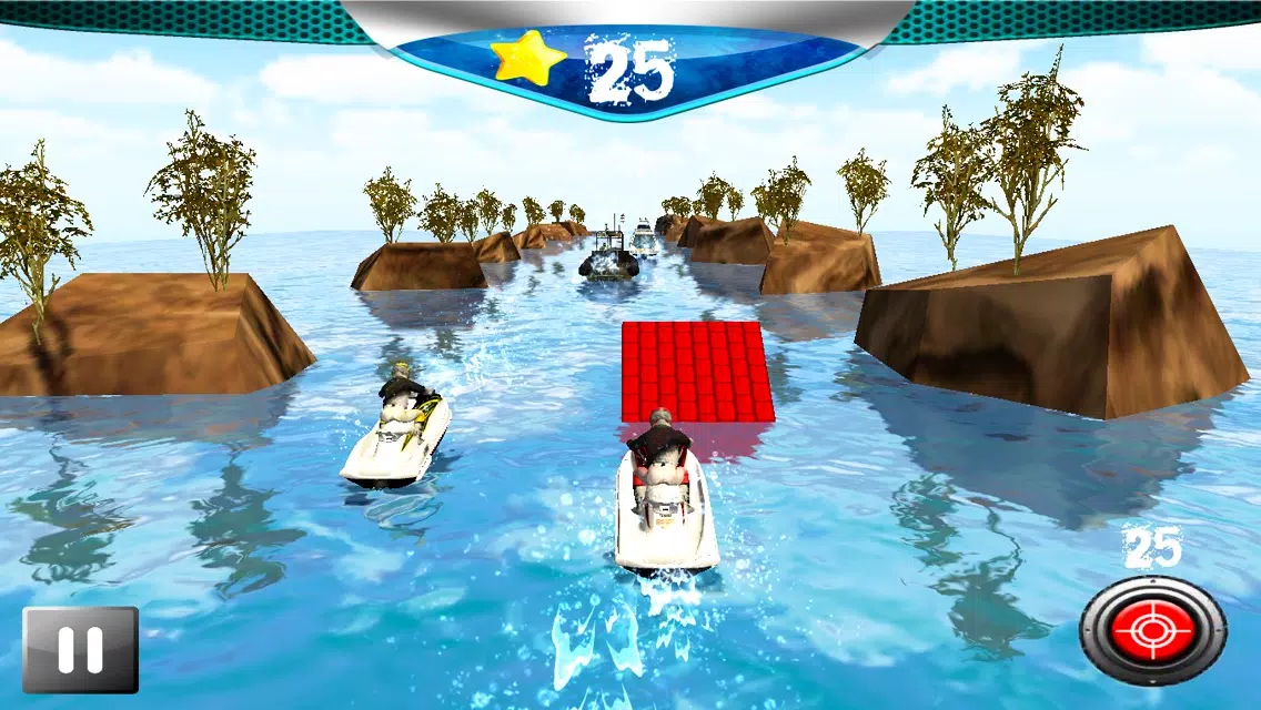 ภาพหน้าจอของ Action Jetski Jumps Free