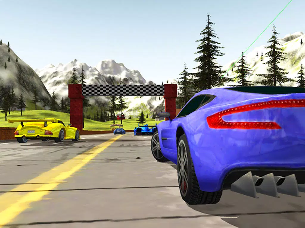 Alpine Drift Mountain Racing HD Full Version iPad Screenshots