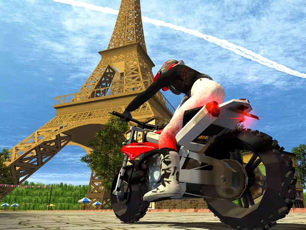 3D City Bike Rider Free iPad Screenshots