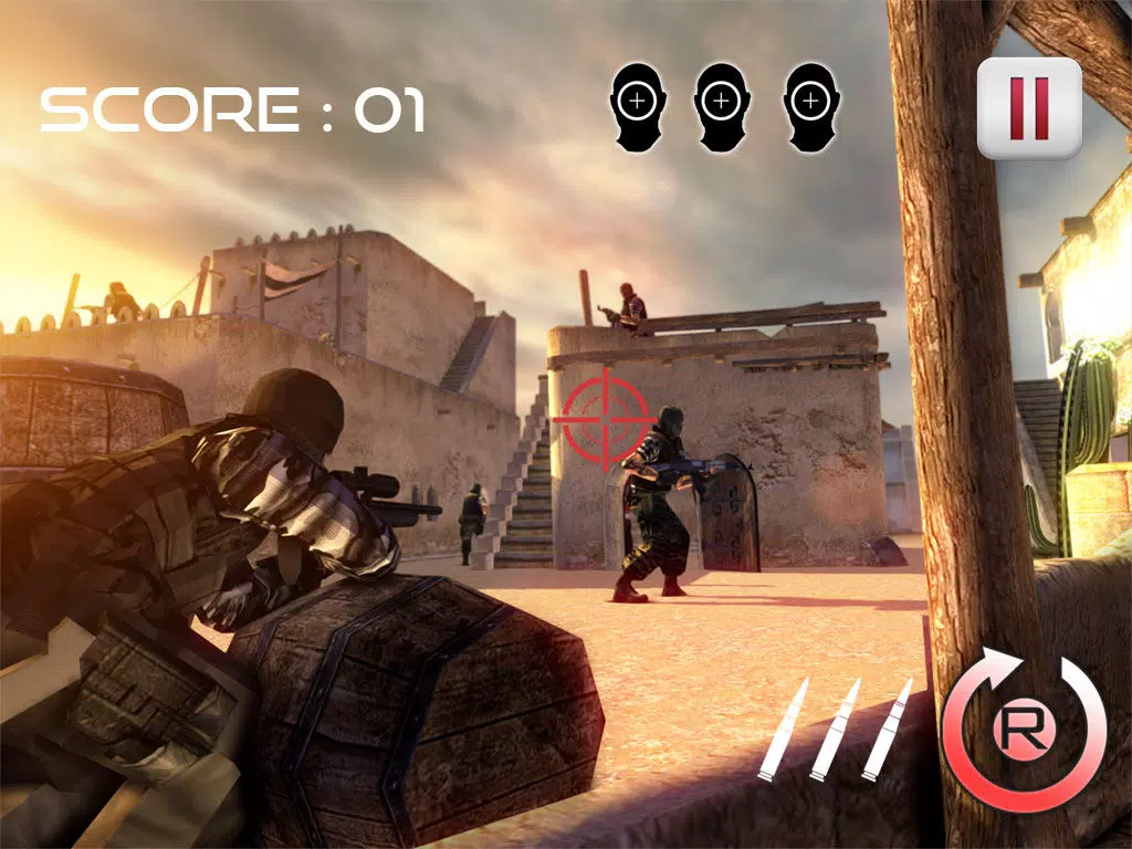 Deadly Scope Sniper War iPad Screenshots