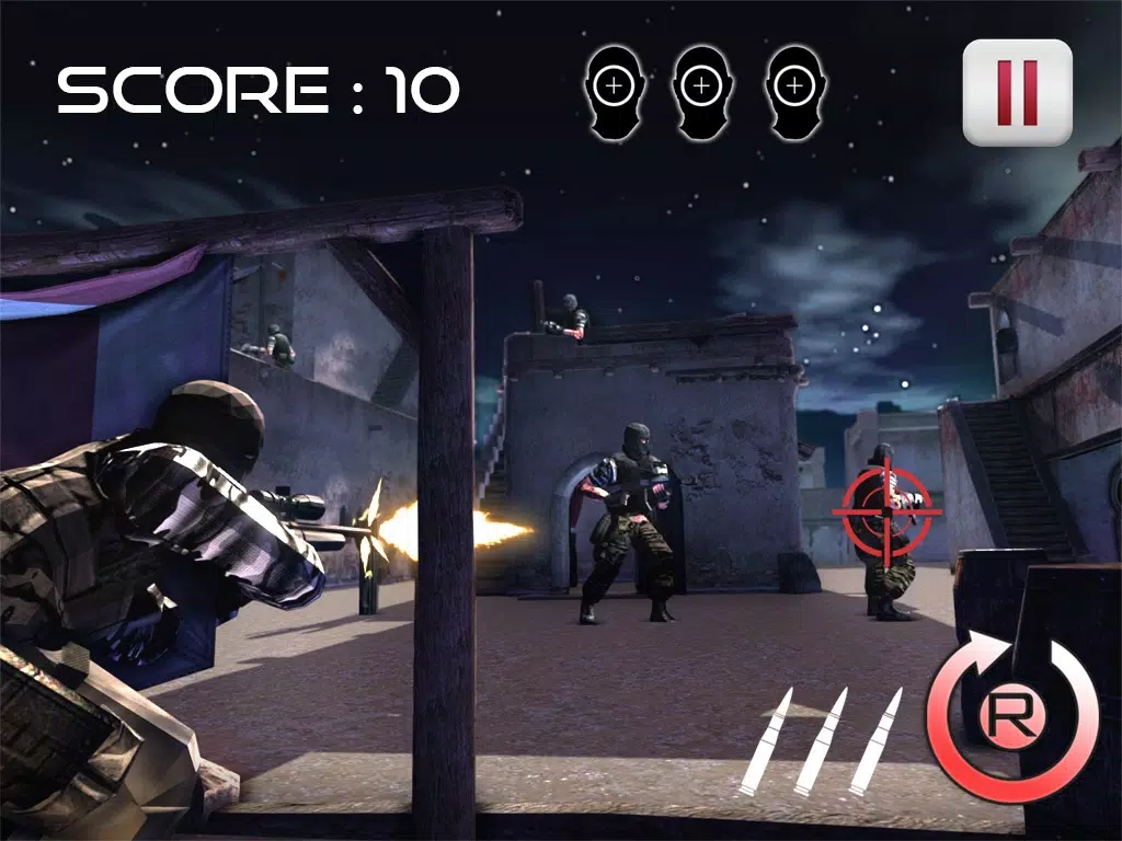 Deadly Scope Sniper War iPad Screenshots