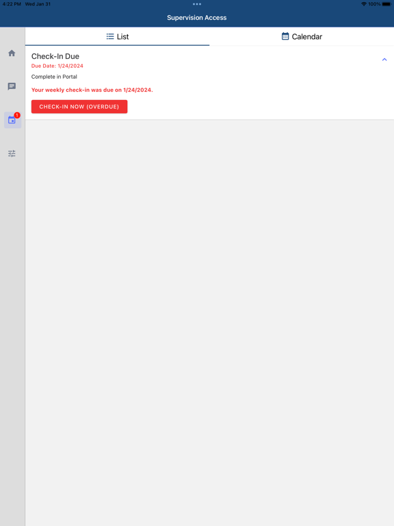 Supervision Access iPad Screenshots