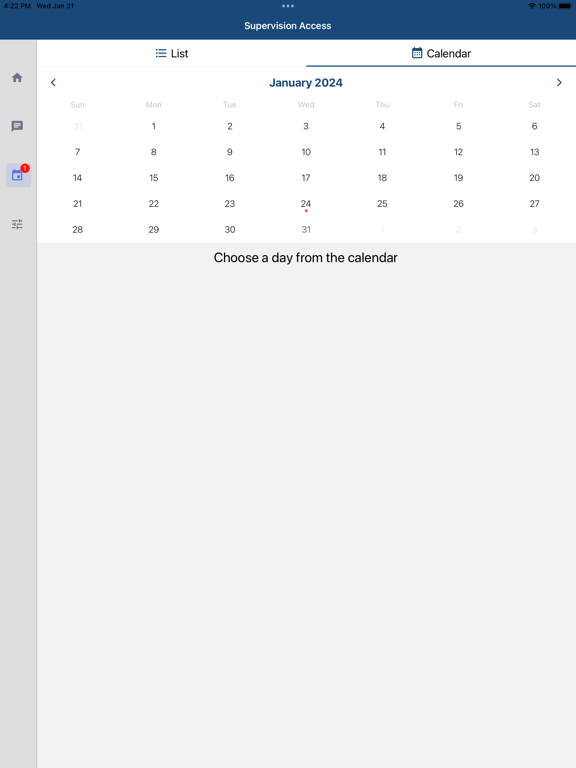 Supervision Access iPad Screenshots