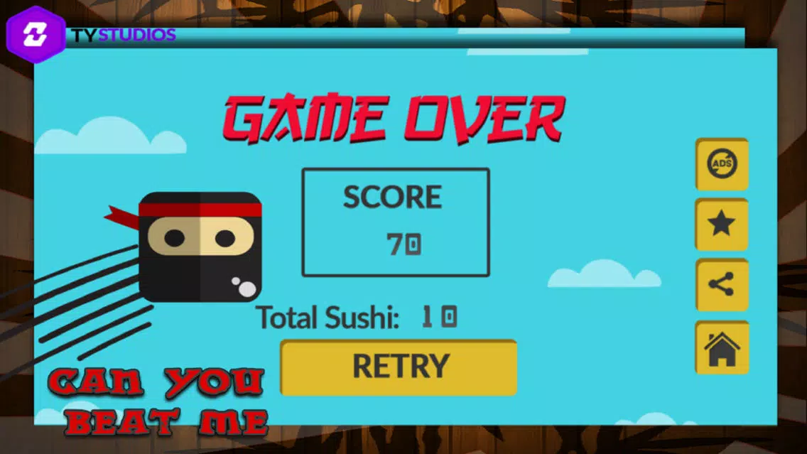 ภาพหน้าจอของ Bouncy Spring Ninja Cube Free