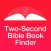 Two-Second Bible Book Finder