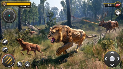 Captures d'écran de Lion Simulator Animal Game 3D