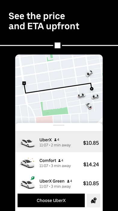 Uber - Request a ride Screenshots