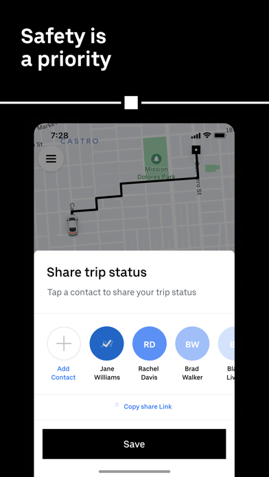 Uber - Request a ride Screenshots