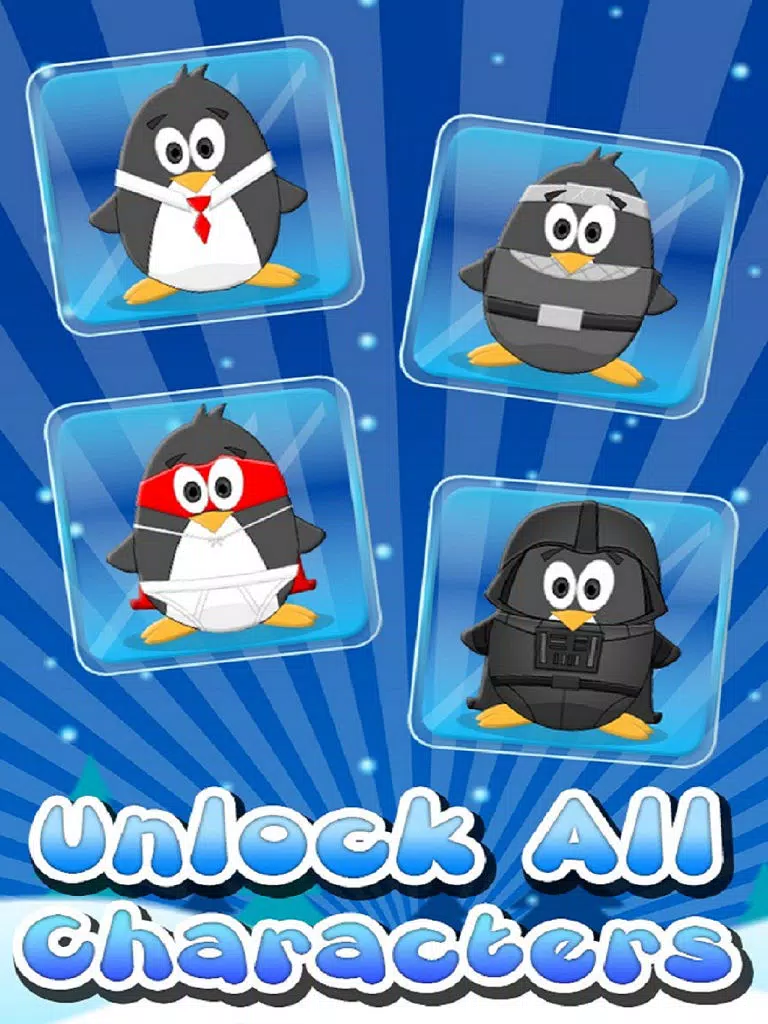 Penguin Mania! - Downhill Race to Survive iPad Screenshots