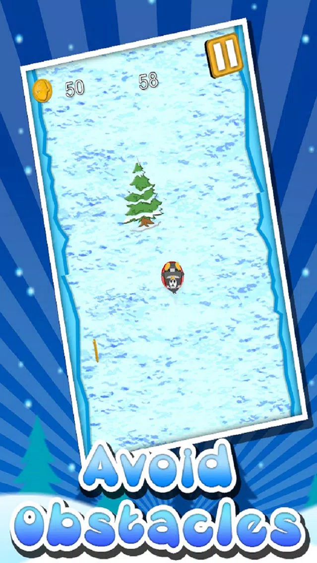 Penguin Mania! - Downhill Race to Survive Screenshots