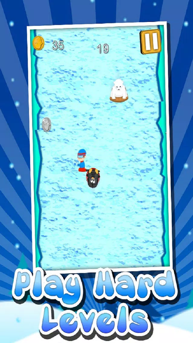 Penguin Mania! - Downhill Race to Survive Screenshots
