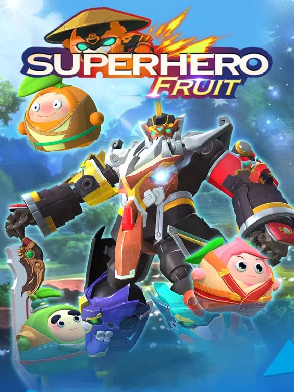 Superhero Fruit: Robot War iPad  Ekran Görüntüleri