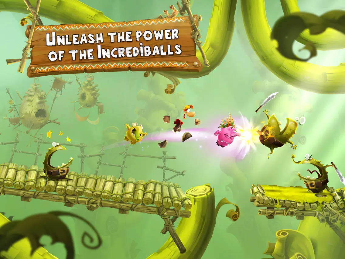 Capturas de pantalla de Rayman Adventures iPad