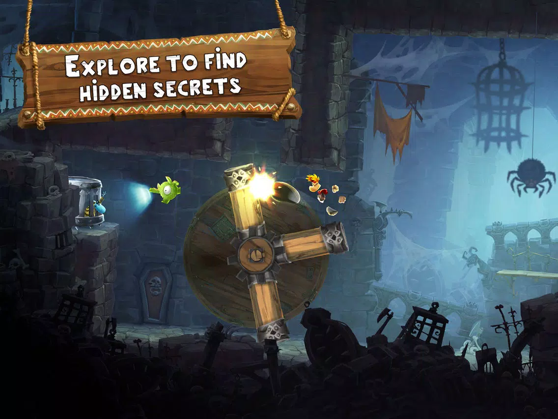 Capturas de pantalla de Rayman Adventures iPad