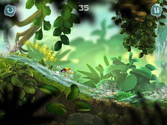 Tangkapan layar Rayman Mini iPad 