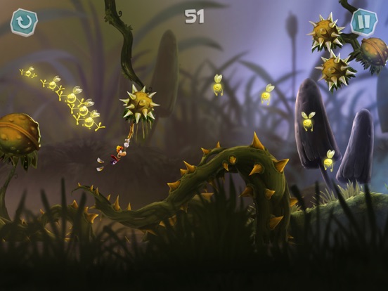 Tangkapan layar Rayman Mini iPad 