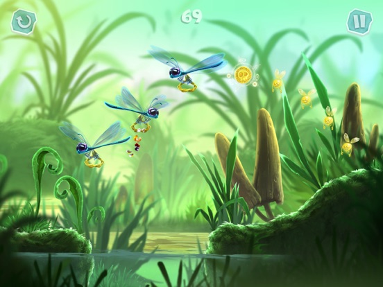 Tangkapan layar Rayman Mini iPad 