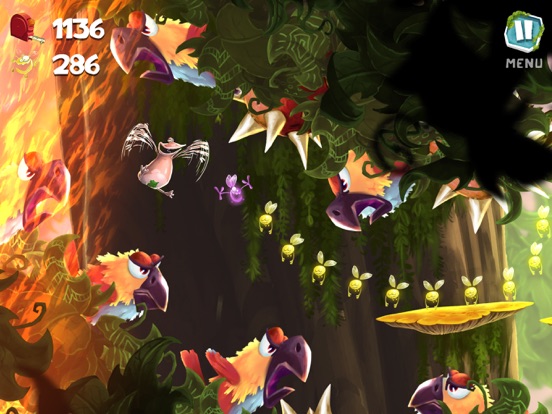 Tangkapan layar Rayman Mini iPad 