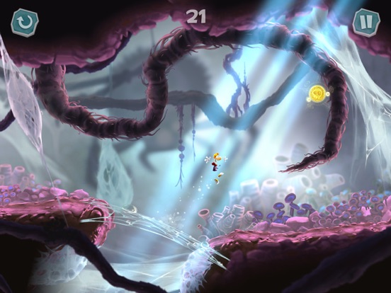 Tangkapan layar Rayman Mini iPad 