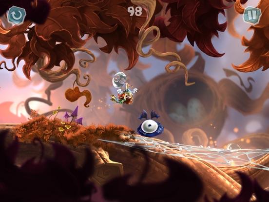 Tangkapan layar Rayman Mini iPad 