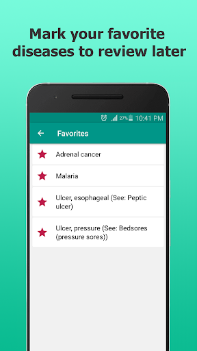 Screenshot di Diseases Dictionary Offline