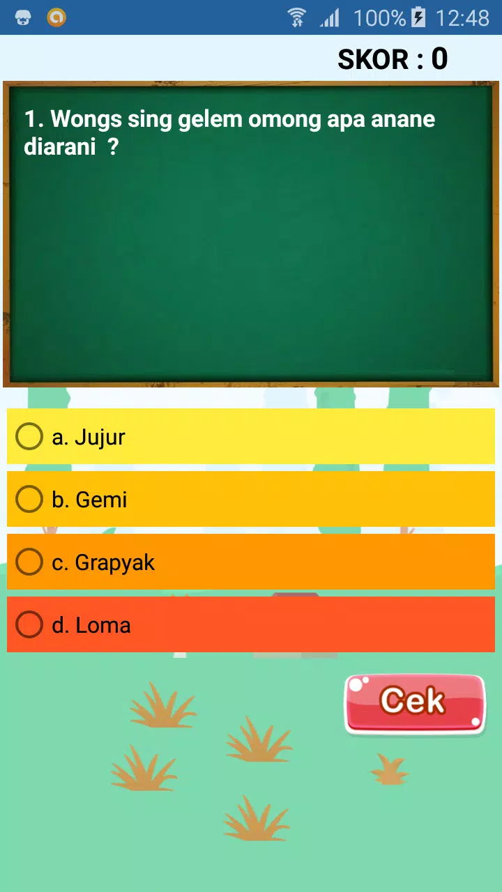 Soal Ujian Bahasa Jawa SD MI Screenshots