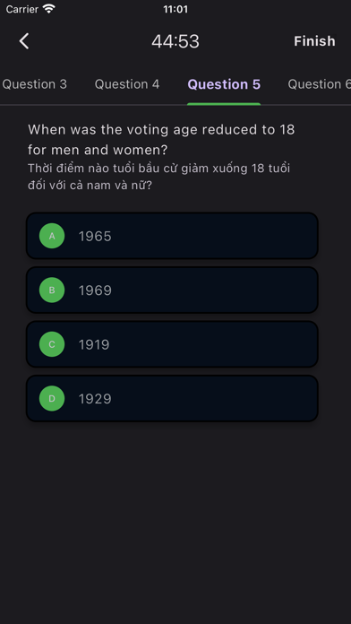 Life in the UK 2024 Tests Screenshots
