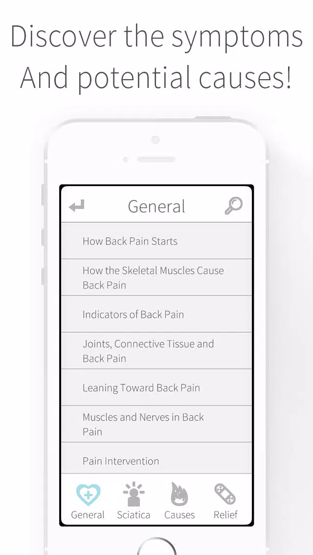 Back Pain - Causes and Relief of Any Chronic Ache or Pains From Damage or Strain Screenshots