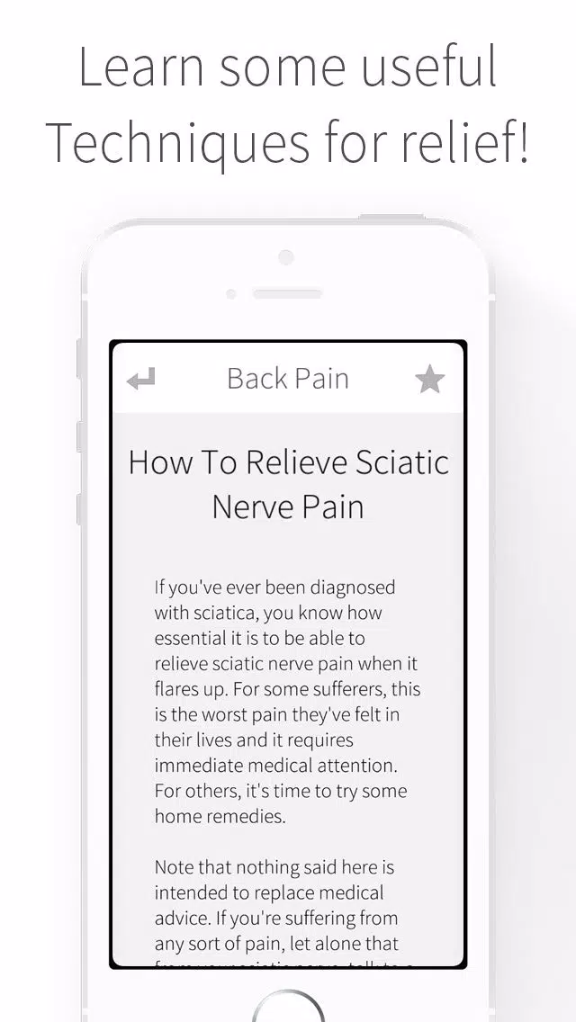 Back Pain - Causes and Relief of Any Chronic Ache or Pains From Damage or Strain Screenshots