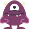 Monsty Cute Monsters Stickers