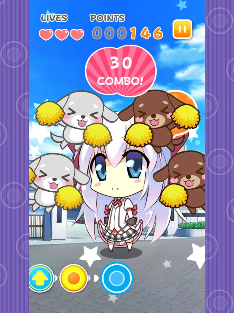 Captures d'écran de Moe Jump! Mischa ver. iPad 