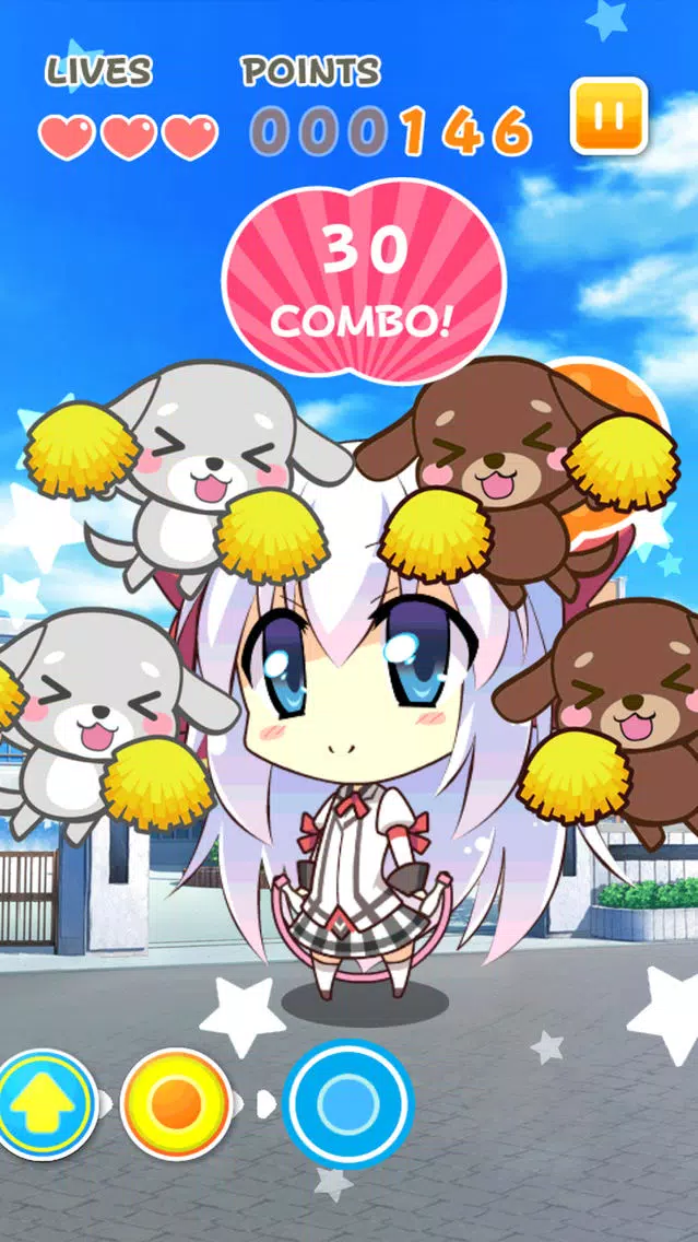 Captures d'écran de Moe Jump! Mischa ver.