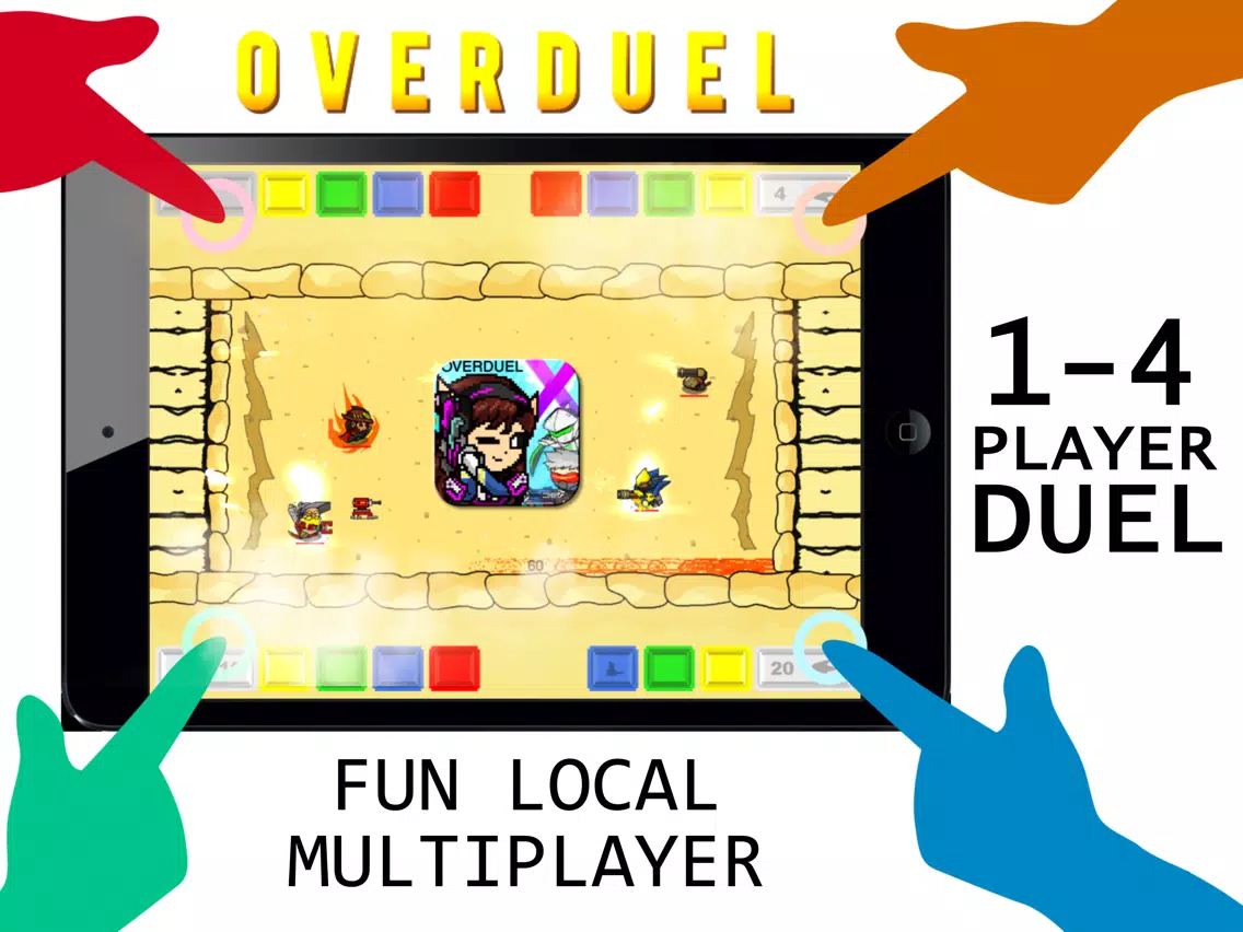 Capturas de tela do OVERDUEL - Cat Heroes Arena iPad 