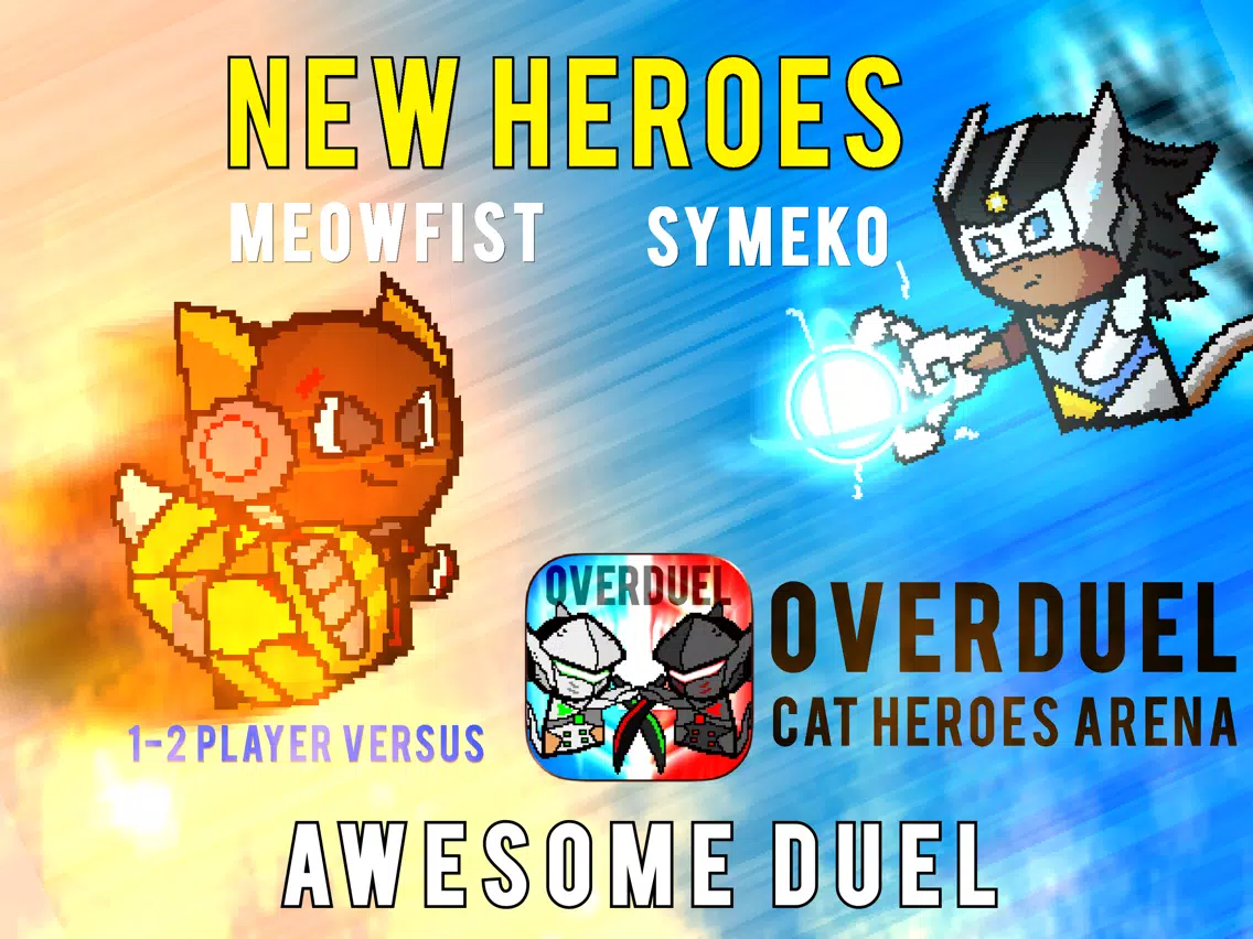 Capturas de tela do OVERDUEL - Cat Heroes Arena iPad 