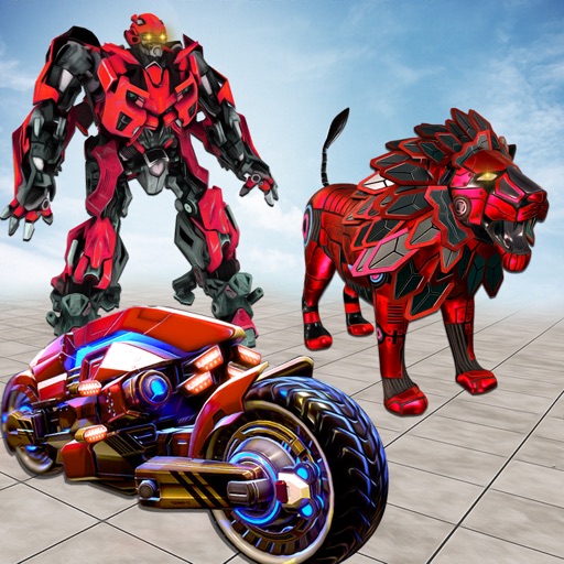 Lion Robot Transform Attack Lion Robot Transform Attack