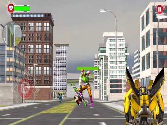 Tangkapan skrin Lion Robot Transform Games iPad 