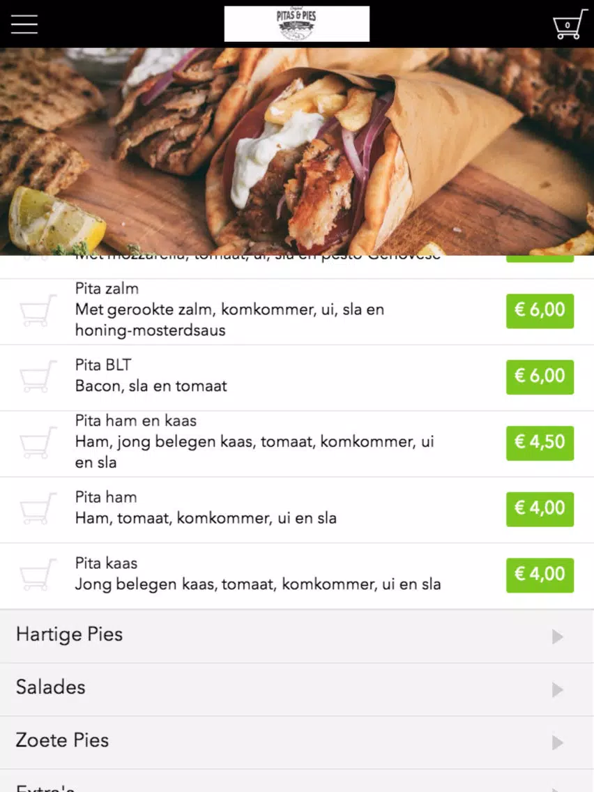 Pitas en Pies iPad Screenshots