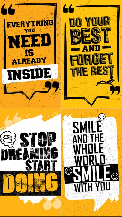 Quotes" - Inspirational & Motivational Quote Screenshots