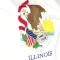 Illinois Flag Stickers