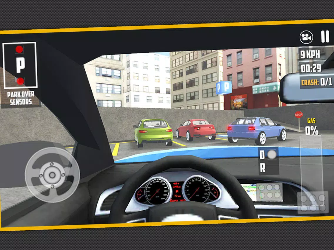 Car Parking Real, Multi Levels and Maps Car Park Game In Street, Traffic and Parking Areas iPad Screenshots