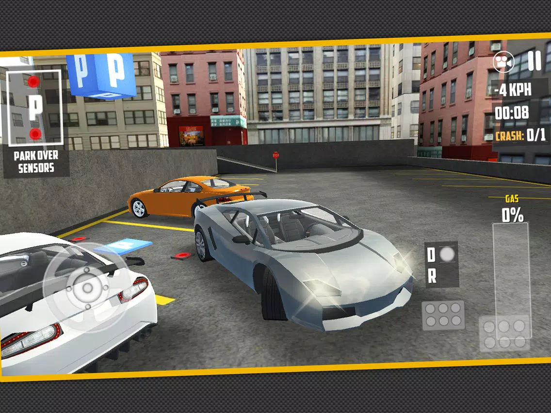 Car Parking Real, Multi Levels and Maps Car Park Game In Street, Traffic and Parking Areas iPad Screenshots