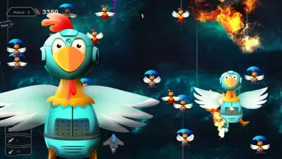 Capturas de pantalla de Space Chicken Ship: Shooter Galaxy