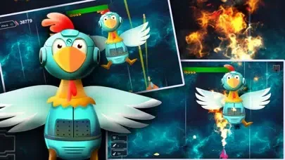 صور Space Chicken Ship: Shooter Galaxy