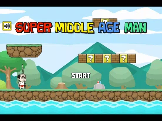 SUPER MIDDLE AGE MAN iPad  스크린샷