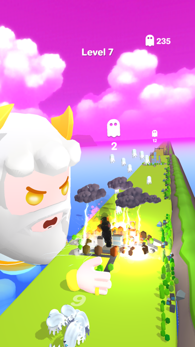 Tangkapan skrin Angry Gods!