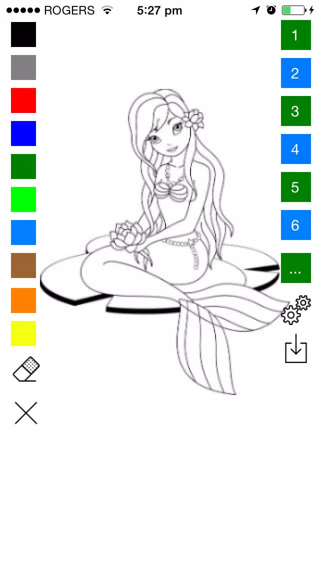 Underwater Coloring Book for Kids: Color and Draw a Mermaid, Sea Horse, Turtle and more Screenshots