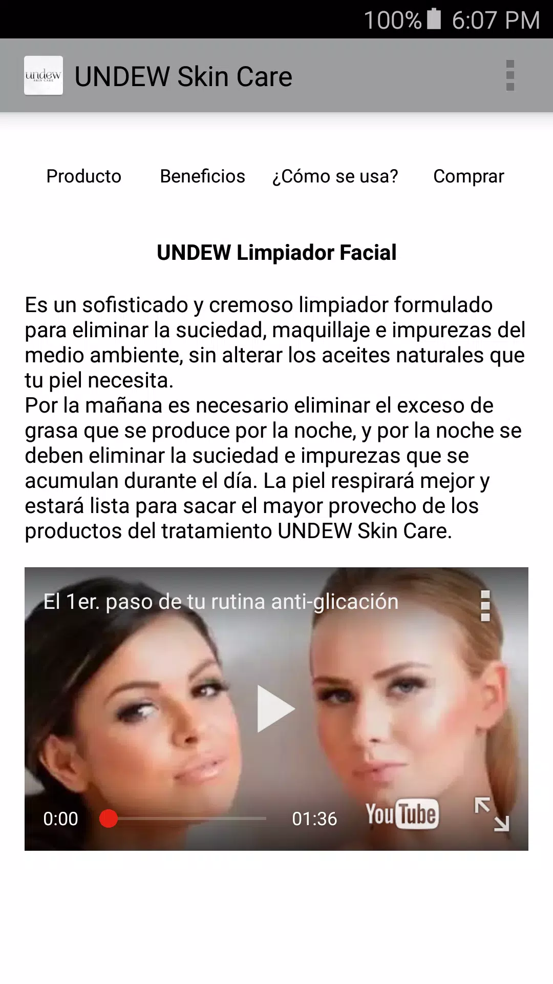 UNDEW Skin Care Screenshots