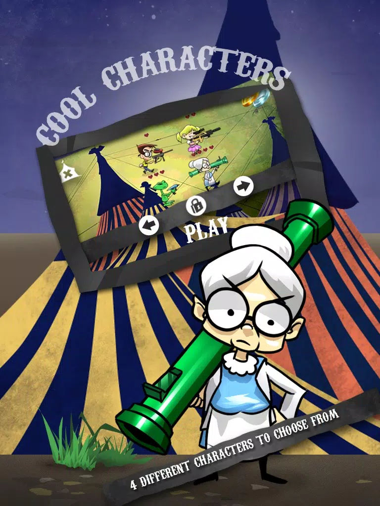 Dark Circus Slug iPad Screenshots