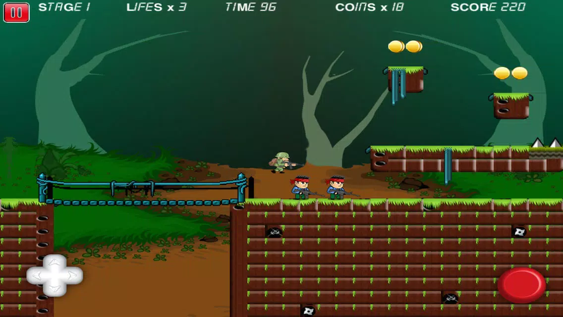Capturas de pantalla de Frontline Jungle War Soldier Troopers Run: Great Militia War Brigade